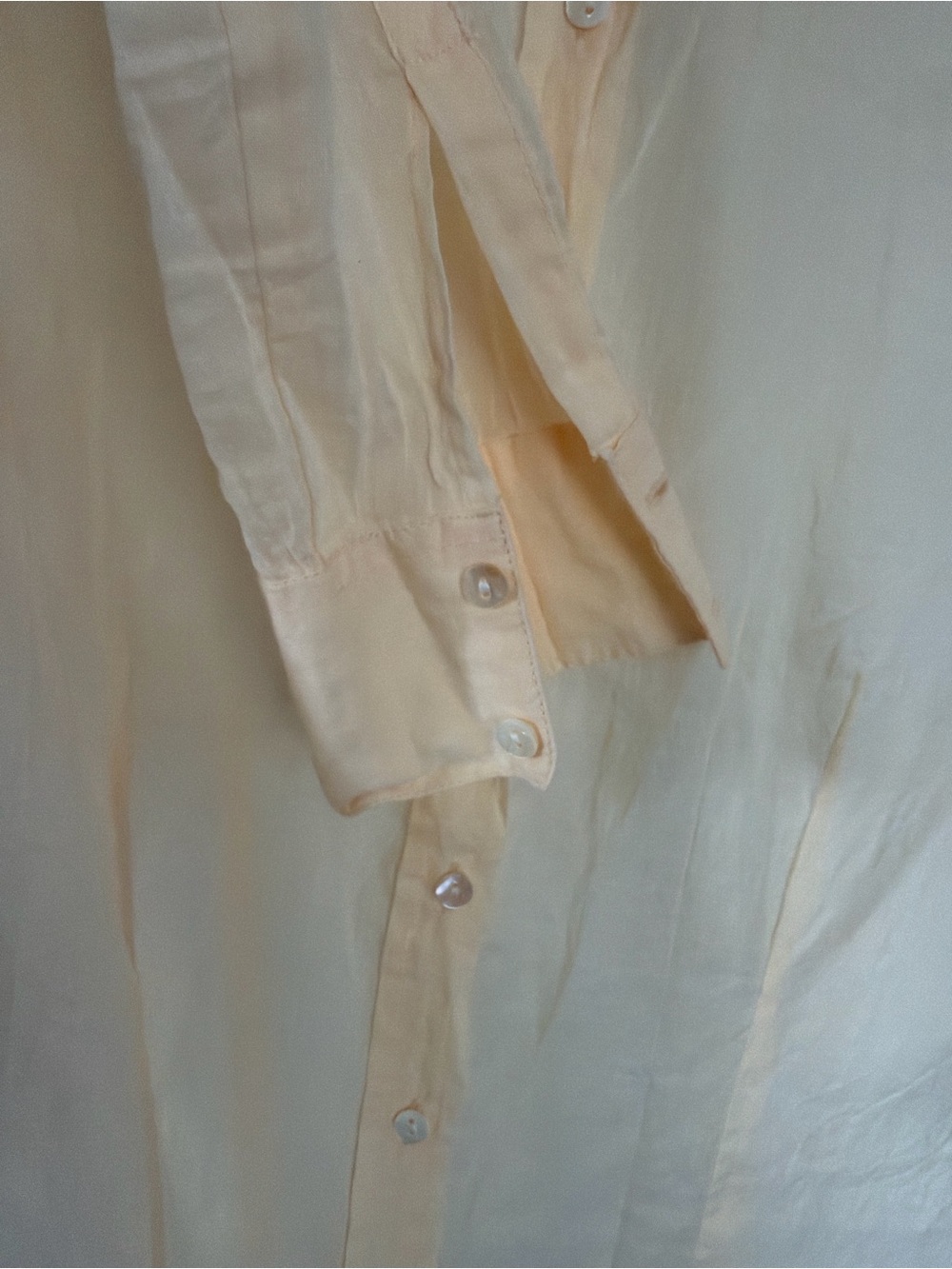Gimaguas butter yellow cotton shirt - Picture 6 of 8